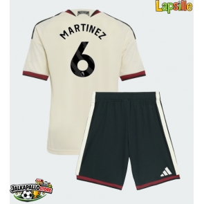 Manchester United Lisandro Martinez #6 Kolmaspaita Lapsille 2026-27 Lyhythihainen (+ shortsit)